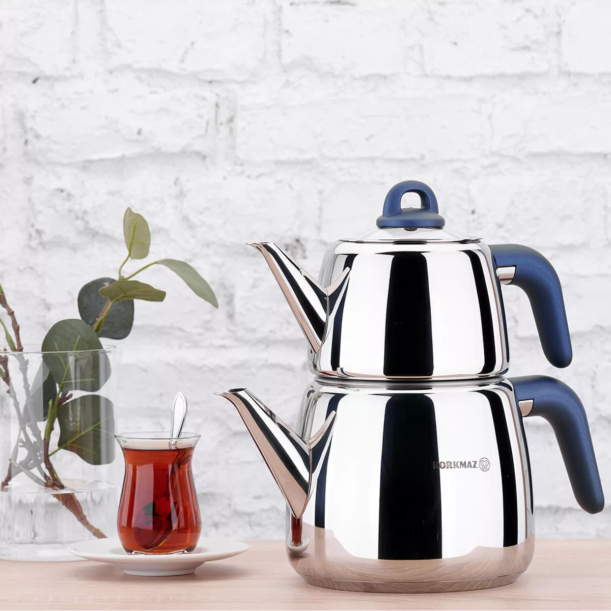 ست کتری و قوری کرکماز مدل Bella Azura