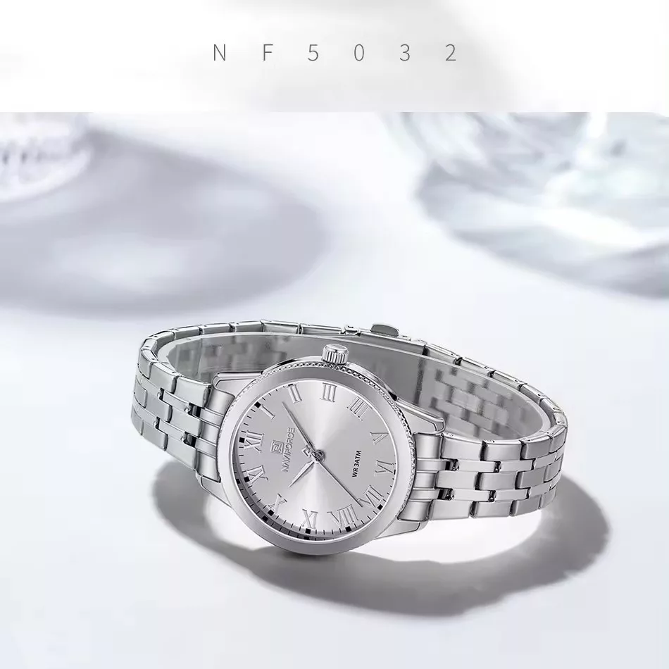 ساعت مچی عقربه ای زنانه نیوی فورس مدل NF5032SSW