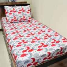 سرویس ملحفه بومرنگ مدل Mahak-90 یکنفره 2 تکه