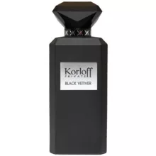 ادو تویلت مردانه و زنانه Korloff مدل Private Black Vetiver حجم 88 میلی لیتر