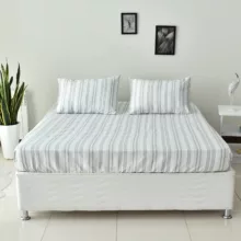 سرویس ملحفه بومرنگ مدل Vale-180 دونفره 3 تکه
