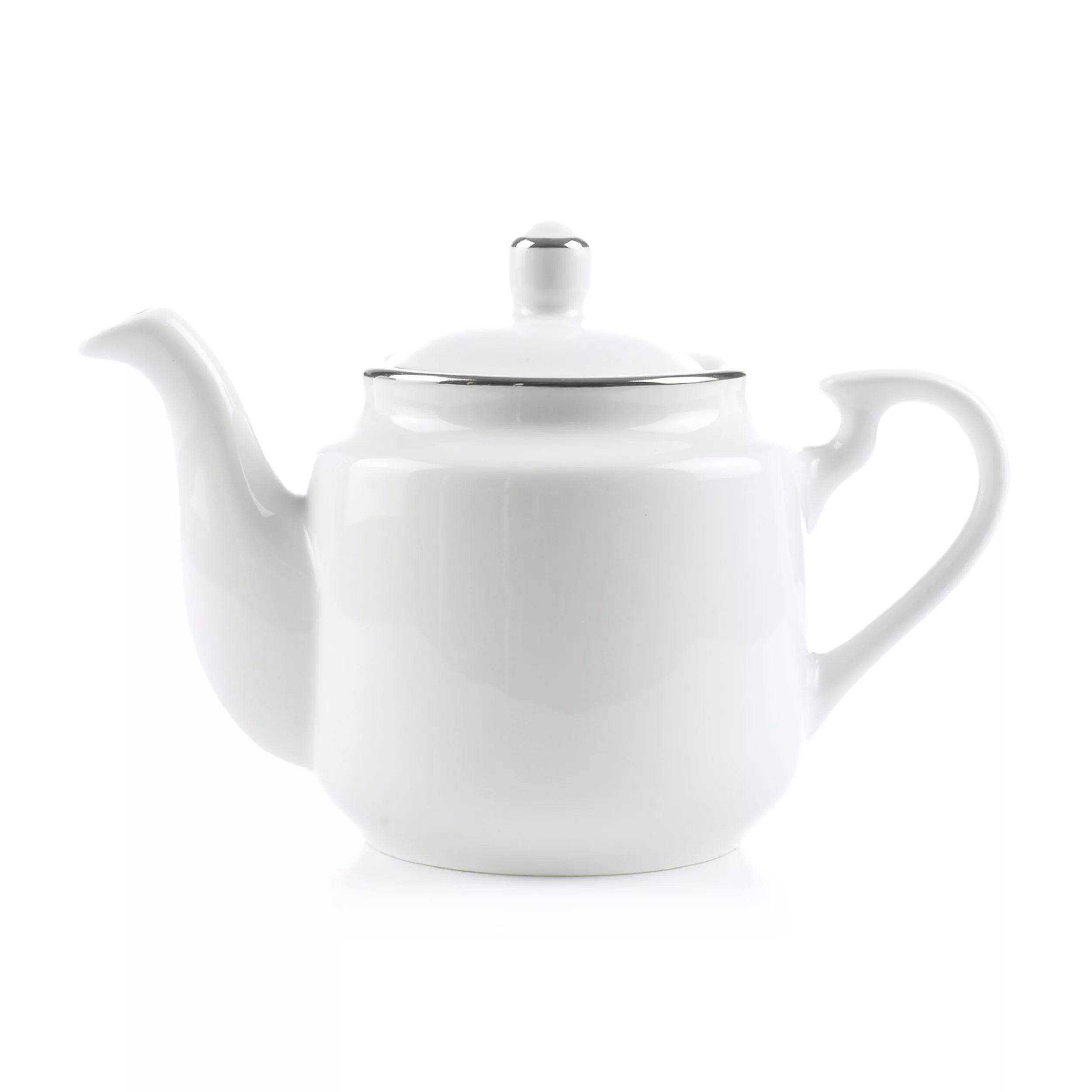 قوری چینی زرین ایران مدل استوانه 8 سمن درجه یک