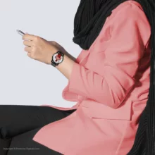 ساعت مچی عقربه ای والار طرح ددپول کد LF2467