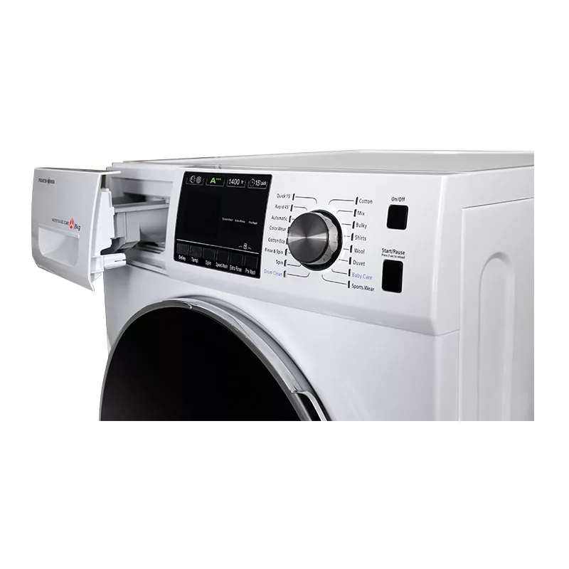 ماشین لباسشویی پاکشوما مدل BWF 40804 ST ظرفیت 8 کیلوگرم