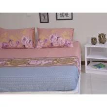 سرویس ملحفه بومرنگ مدل Divansi-160 دو نفره 3 تکه