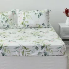 سرویس ملحفه بومرنگ مدل Melika2-160 دونفره 3 تکه