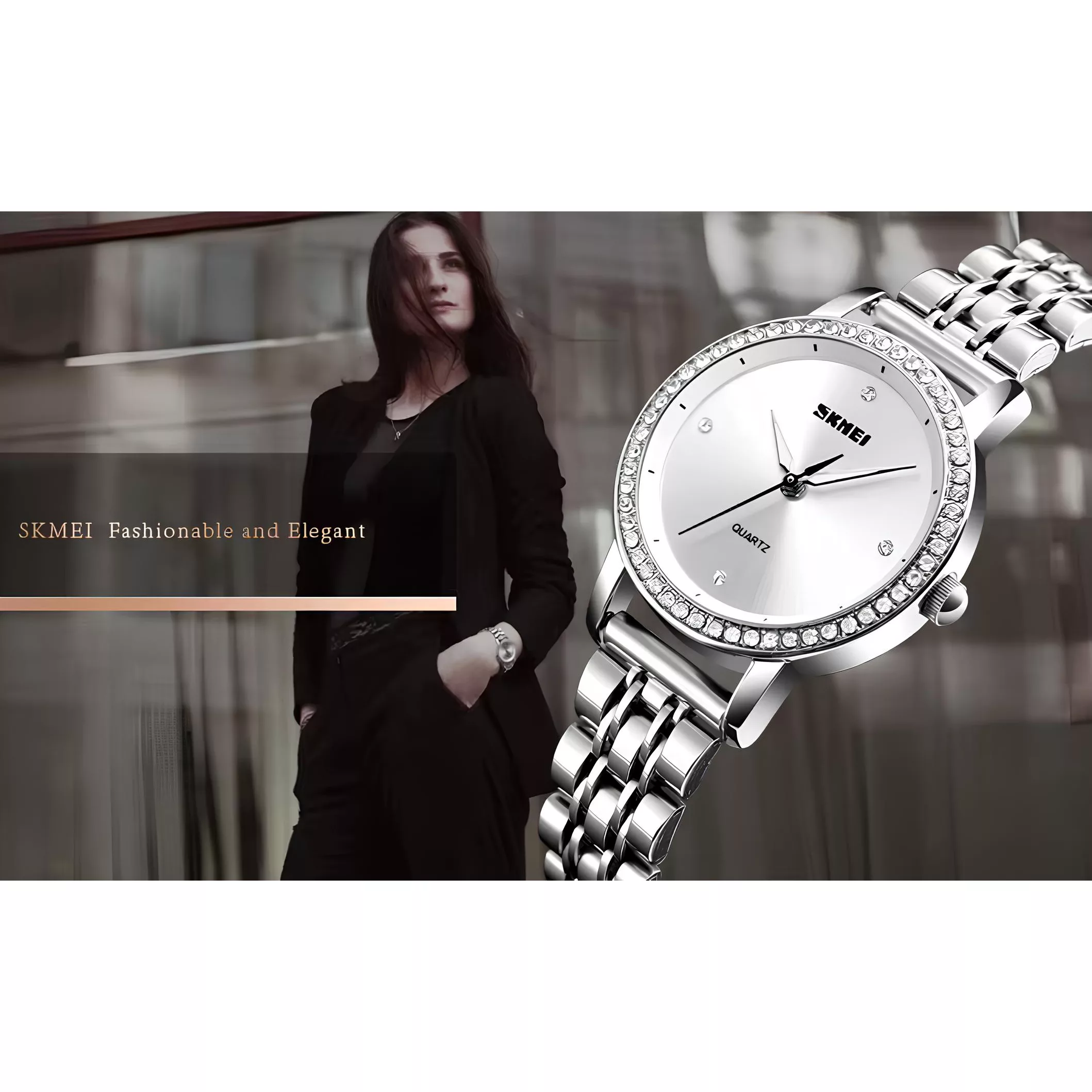 ساعت مچی عقربه ای زنانه اسکمی مدل 1311