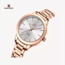 ساعت مچی عقربه ای زنانه نیوی فورس مدل NF5025 RGW