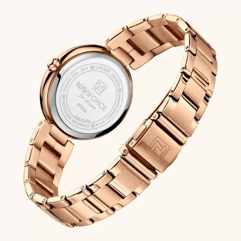 ساعت مچی عقربه ای زنانه نیوی فورس مدل NF5030