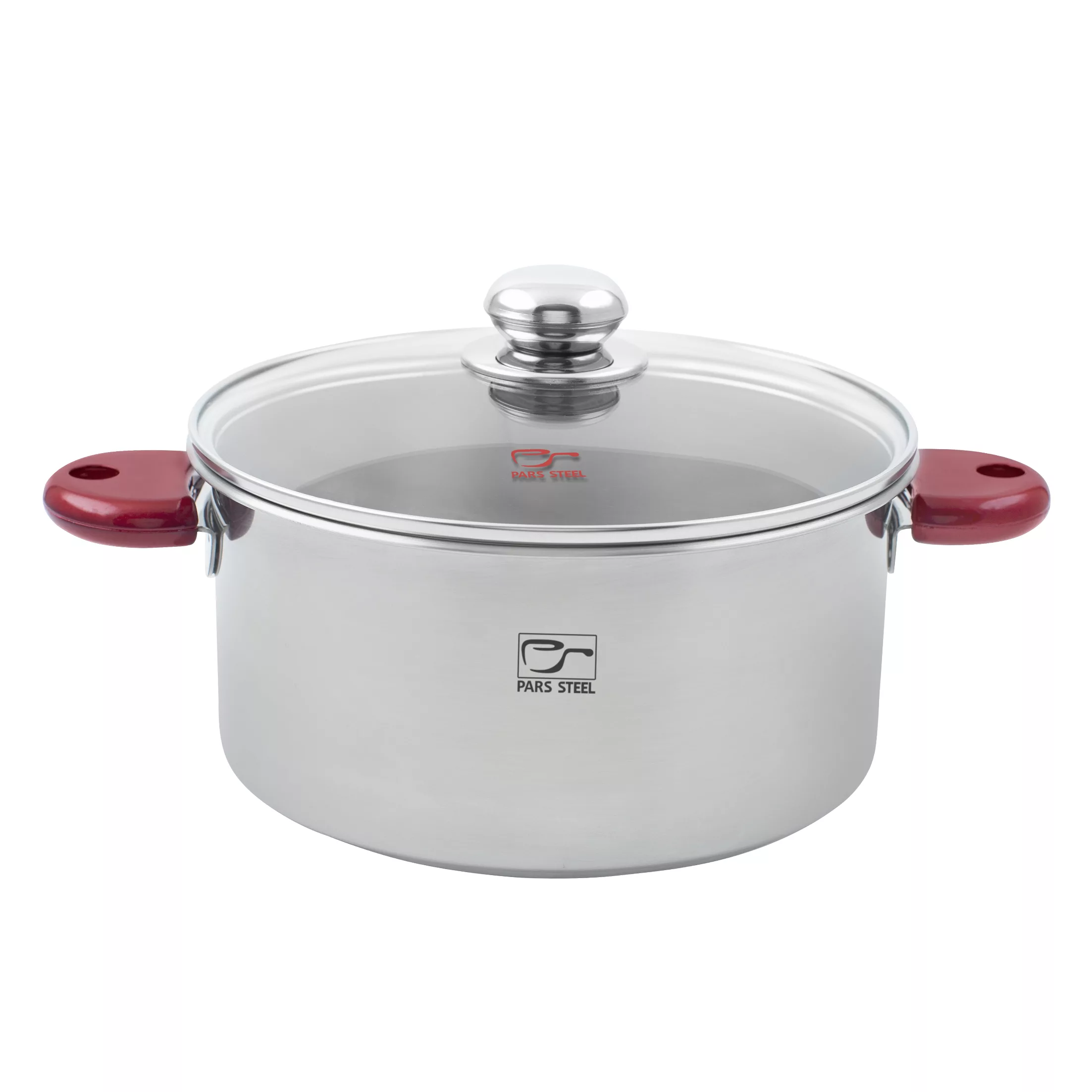 سرویس پخت و پز 5 پارچه پارس استیل مدل رایکا سه لایه