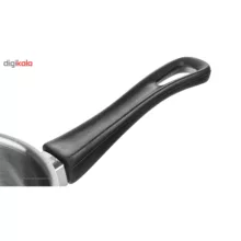 شیرجوش پارس استیل مدل کف دولایه دسته باکالیت سایز 14