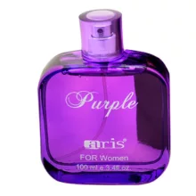 ادوپرفیوم زنانه اریس مدل Purple حجم 100 میلی لیتر Aris Purple For Women Eau De Parfum 100Ml