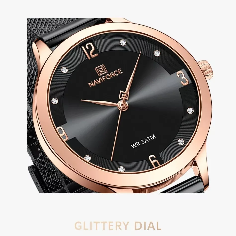 ساعت مچی عقربه ای زنانه نیوی فورس مدل Nf5023