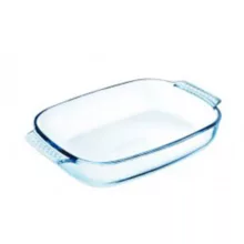 ظرف پخت پیرکس سرو مرغ مدل Rectangular Roaster سه تیکه