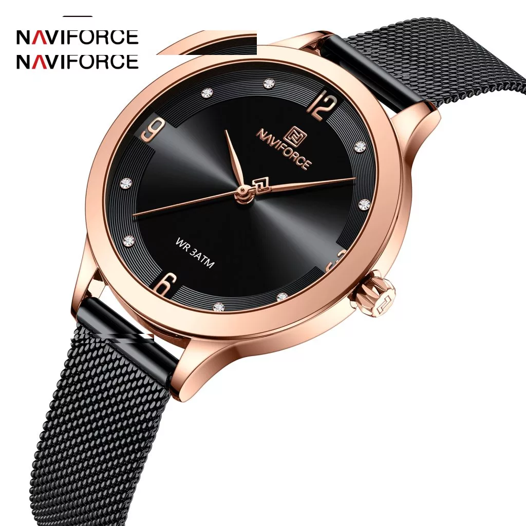 ساعت مچی عقربه ای زنانه نیوی فورس مدل Nf5023