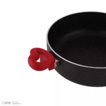قابلمه زرساب مدل کوتاه قلبی کد GH-426KG سایز 26