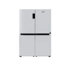 یخچال فریزر دوقلو 36 فوت دیپوینت مدل MasterPro-NRD15 S با ارتفاع 1800، پهنای 1200 و عمق 63 سانتی متر، میزان مصرف انرژی A+، دارای 5 طبقه در یخچال و 7 طبقه در فریزر، دارای سیستم نوفراست
