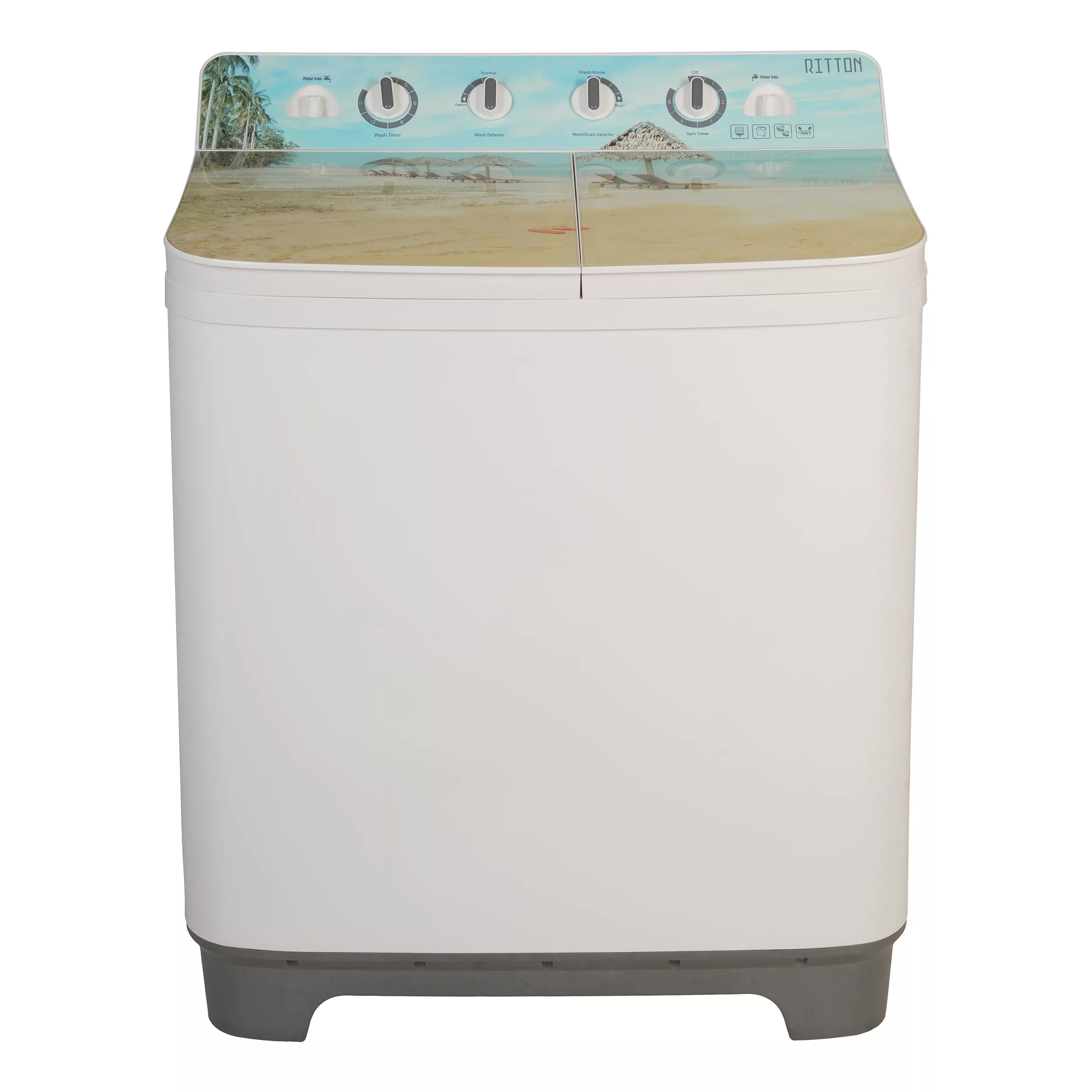 ماشین لباسشویی نیمه اتوماتیک ریتون مدل RWM-1202 TG ظرفیت ۱۲ کیلوگرم