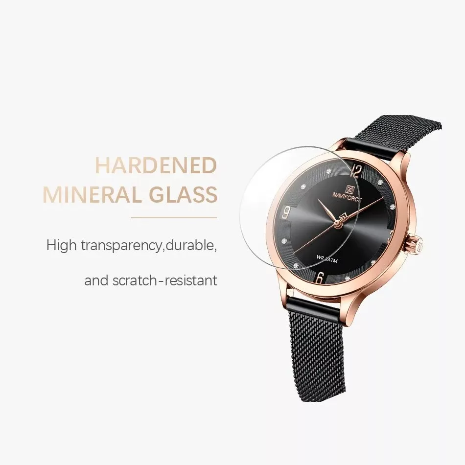 ساعت مچی عقربه ای زنانه نیوی فورس مدل Nf5023