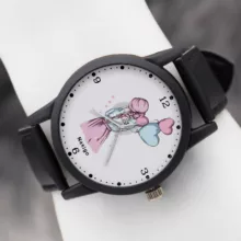 ساعت مچی عقربه ای ناکسیگو مدل دخترانه کد LF12603