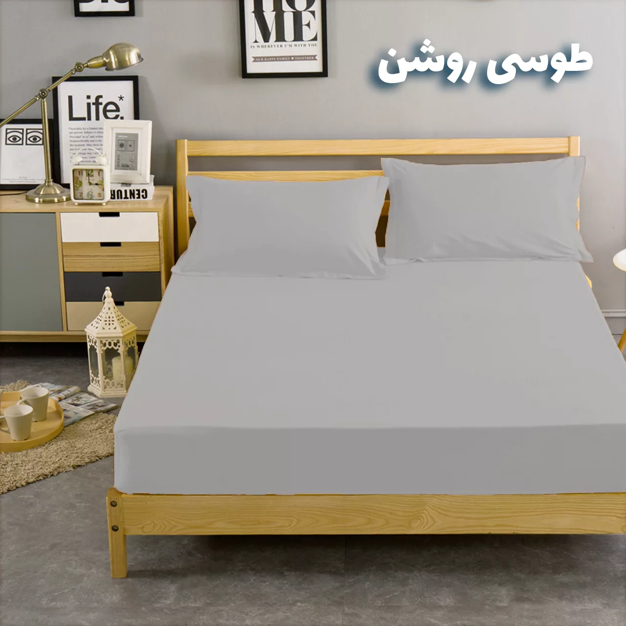 سرویس ملحفه بومرنگ مدل Simple-160 دو نفره 3 تکه