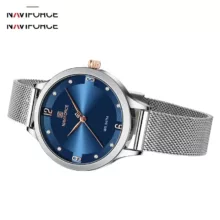 ساعت مچی عقربه ای زنانه نیوی فورس مدل NF5023SBE