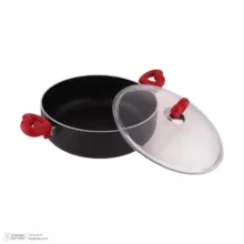 قابلمه زرساب مدل کوتاه قلبی کد GH-426KG سایز 26
