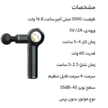 ماساژور برقی پرودو مدل PD-LSAMSG5-BK