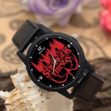 ساعت مچی عقربه ای ناکسیگو طرح Stranger Things کد LF4245