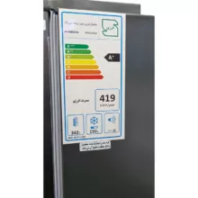 یخچال فریزر 27 فوت ایکس ویژن مدل HS550-WI/SI با ارتفاع 177، پهنای 90 و عمق 66 سانتی متر، میزان مصرف انرژی+A، دارای 4 طبقه در یخچال و 4 طبقه در فریزر، دارای سیستم نوفراست