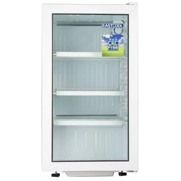 یخچال 5 فوت ایستکول مدل TM-4294-CS، با ارتفاع 80، پهنای 45 و عمق 52 سانتی متر، میزان مصرف انرژی C، دارای 4 طبقه در یخچال، دارای پایه های قابل تنظیم