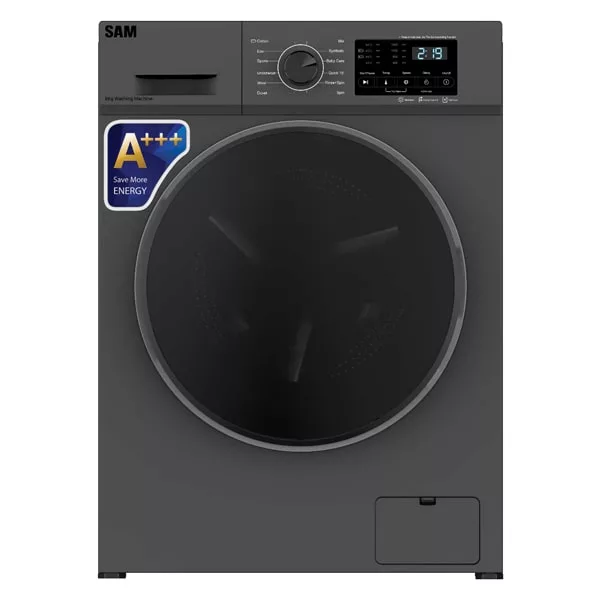 ماشین لباسشویی اتوماتیک سام مدل UN-Q1435/I ظرفیت 8 کیلوگرم