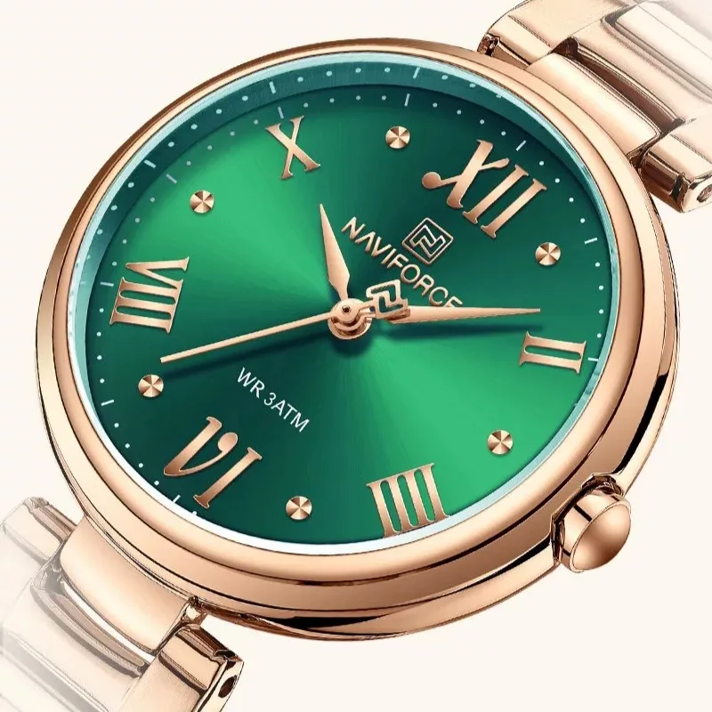 ساعت مچی عقربه ای زنانه نیوی فورس مدل NF5030