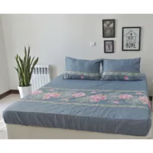 سرویس ملحفه بومرنگ مدل Kamboj-160 دونفره 3 تکه
