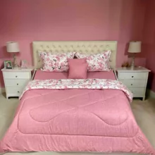 سرویس خواب مانیکاهوم مدل هلسا صورتیhelsa soratiدونفره شش تکه