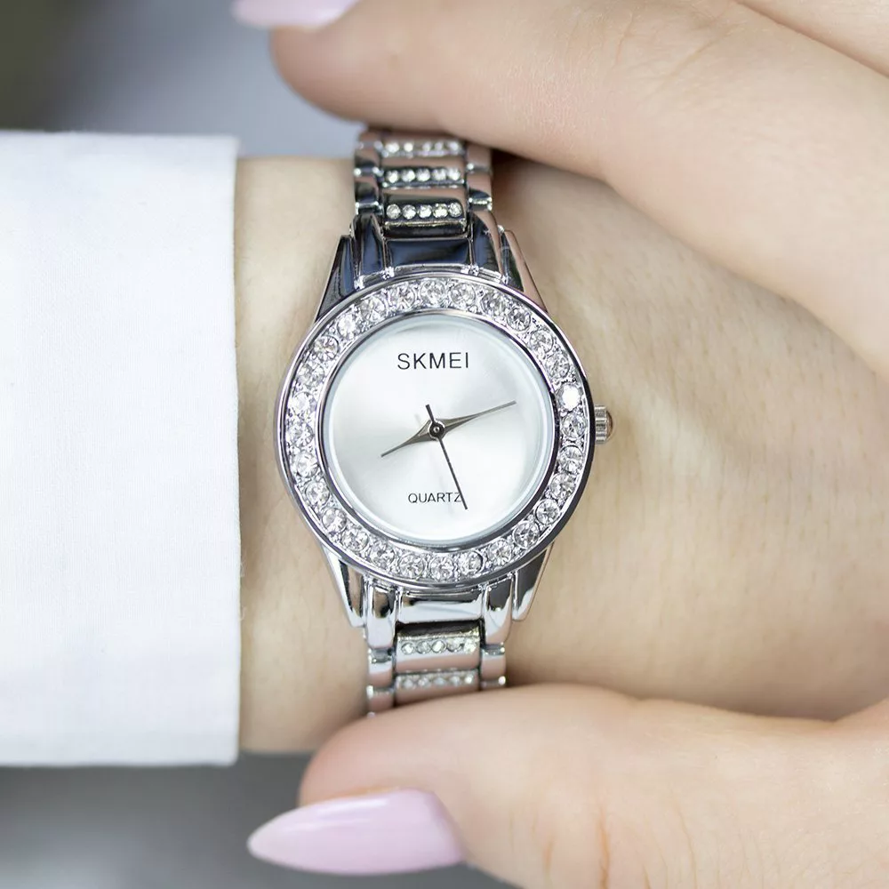 ساعت مچی عقربه ای زنانه اسکمی مدل 1219SI Upgraded