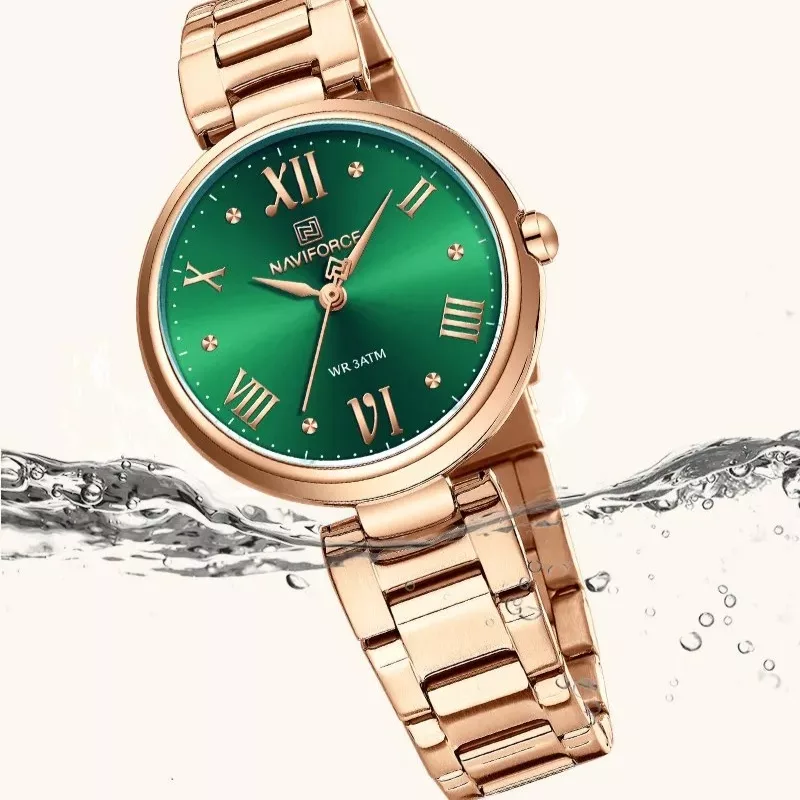 ساعت مچی عقربه ای زنانه نیوی فورس مدل NF5030