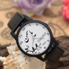 ساعت مچی عقربه ای زنانه ناکسیگو طرح یاسمن کد LF3316