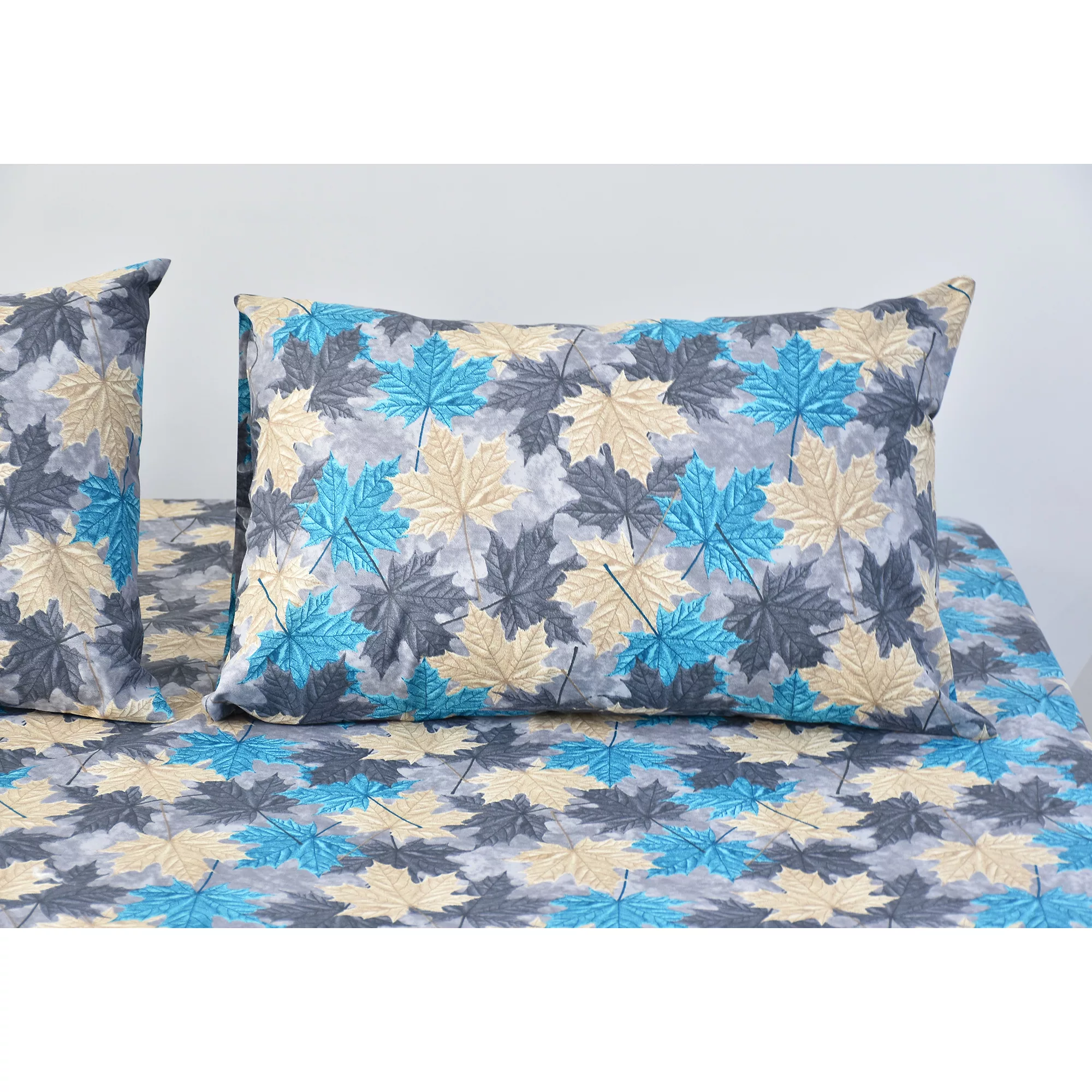 سرویس ملحفه بومرنگ مدل Maple-120 یکنفره 2 تکه