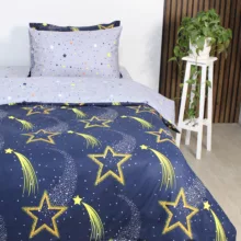 سرویس ملحفه بومرنگ مدل Star3 یکنفره 4 تکه