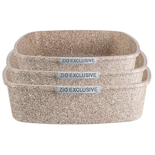 ظرف فر زیو مدل Z-8357 مجموعه سه عددی