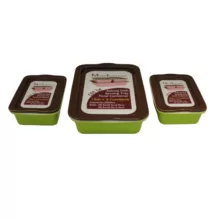 ظرف پخت یونیک استار مدل DC1ZH451-AB مجموعه 3 عددی