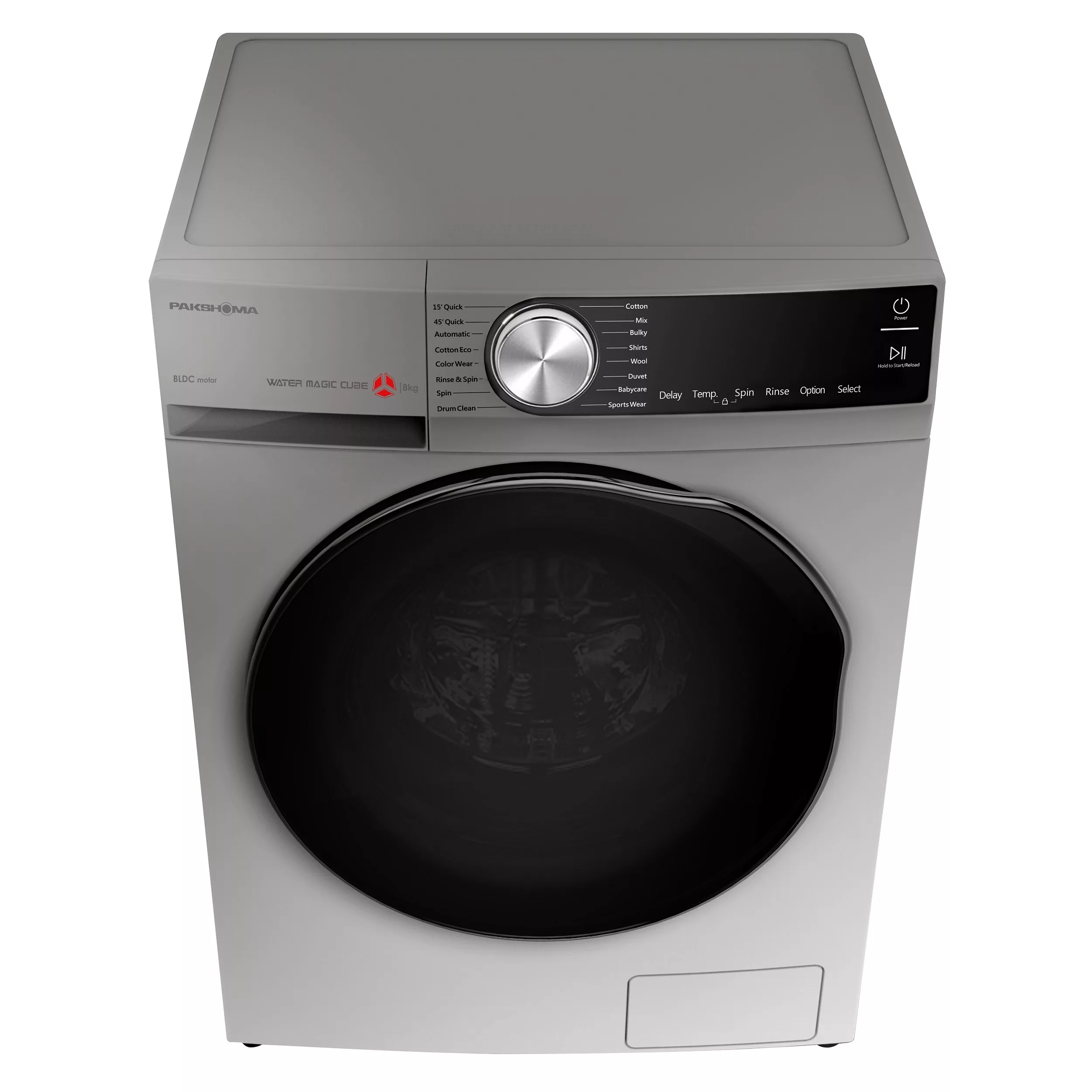 ماشین لباسشویی پاکشوما مدل TFB-85401WT ظرفیت 8 کیلوگرم