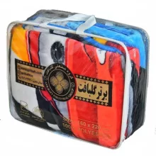 پتو گلبافت طرح‌ عروسكي سايز 160x220 سانتي متر