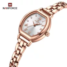 ساعت مچی عقربه ای زنانه نیوی فورس مدل NF5035RGW