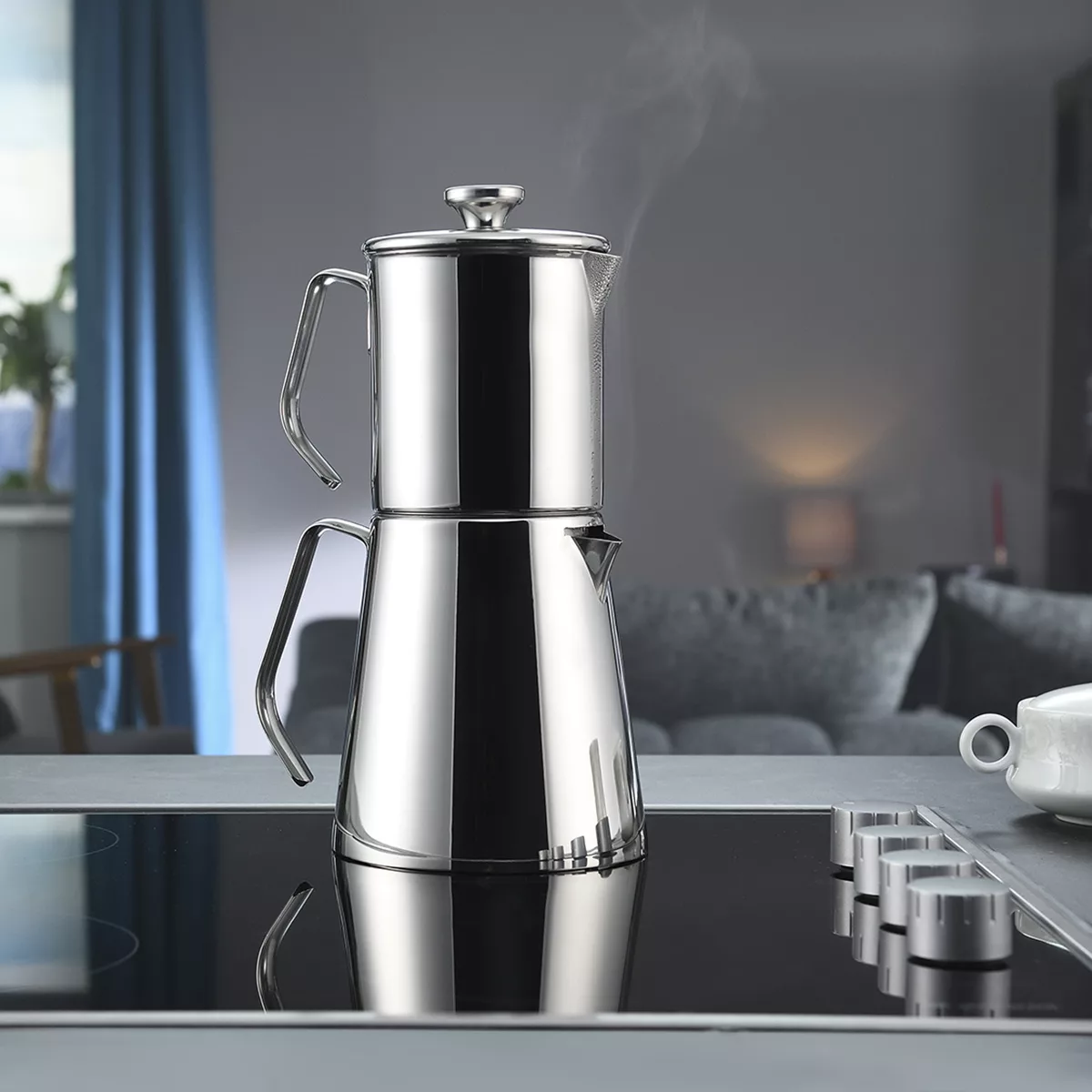 ست کتری و قوری کرکماز مدل Aqua