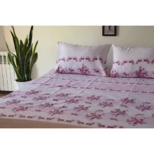 سرویس ملحفه بومرنگ مدل Flor-120 یکنفره 2 تکه