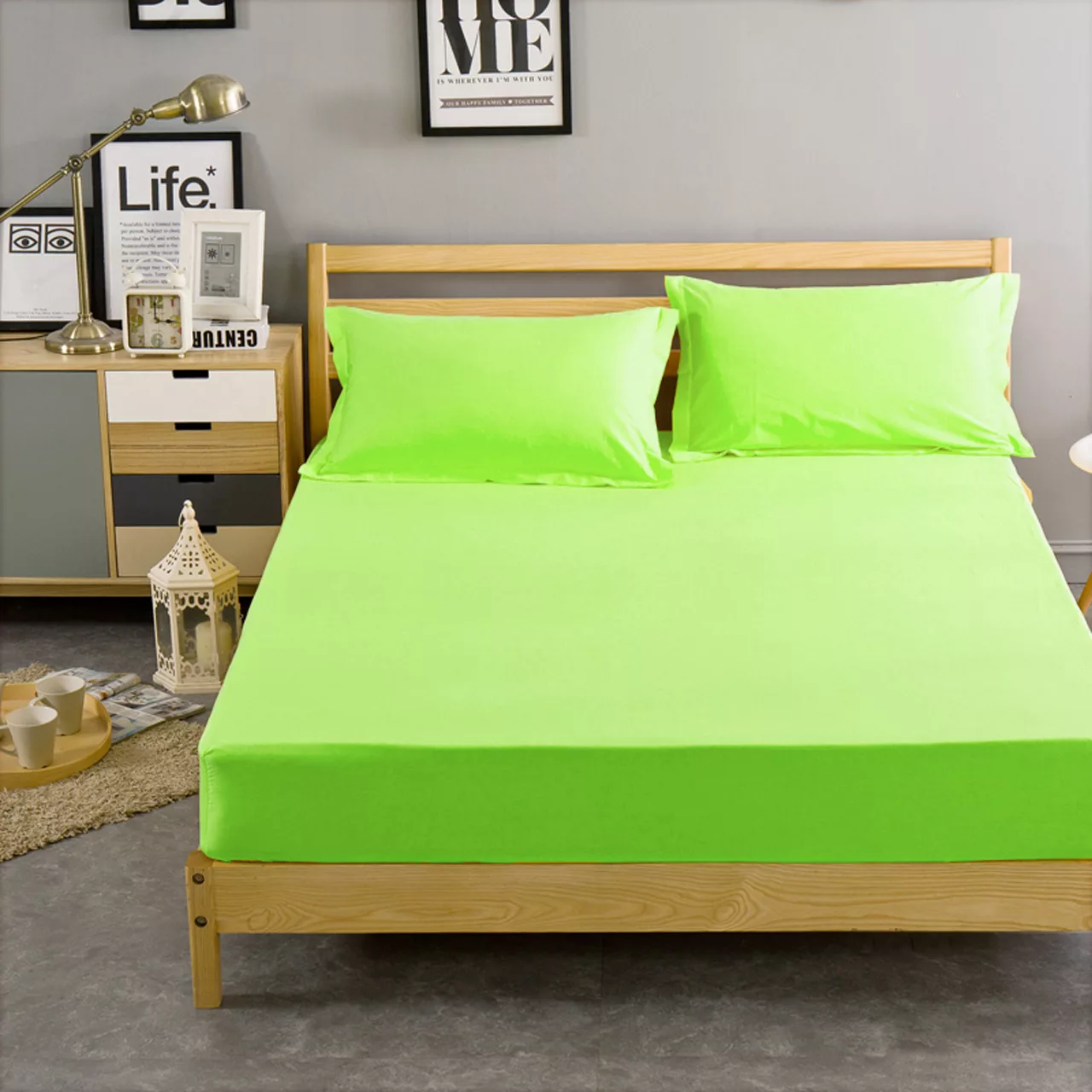 سرویس ملحفه بومرنگ مدل Simple-180 دونفره 3 تکه