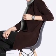 ساعت مچی عقربه ای زنانه و مردانه والار طرح شیمی کد LF2387