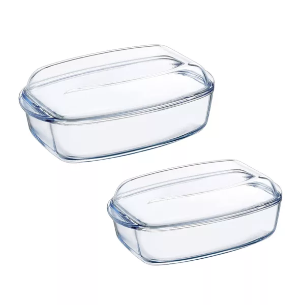 ظرف پخت پیرکس مدل ESSENTIAL بسته دو عددی